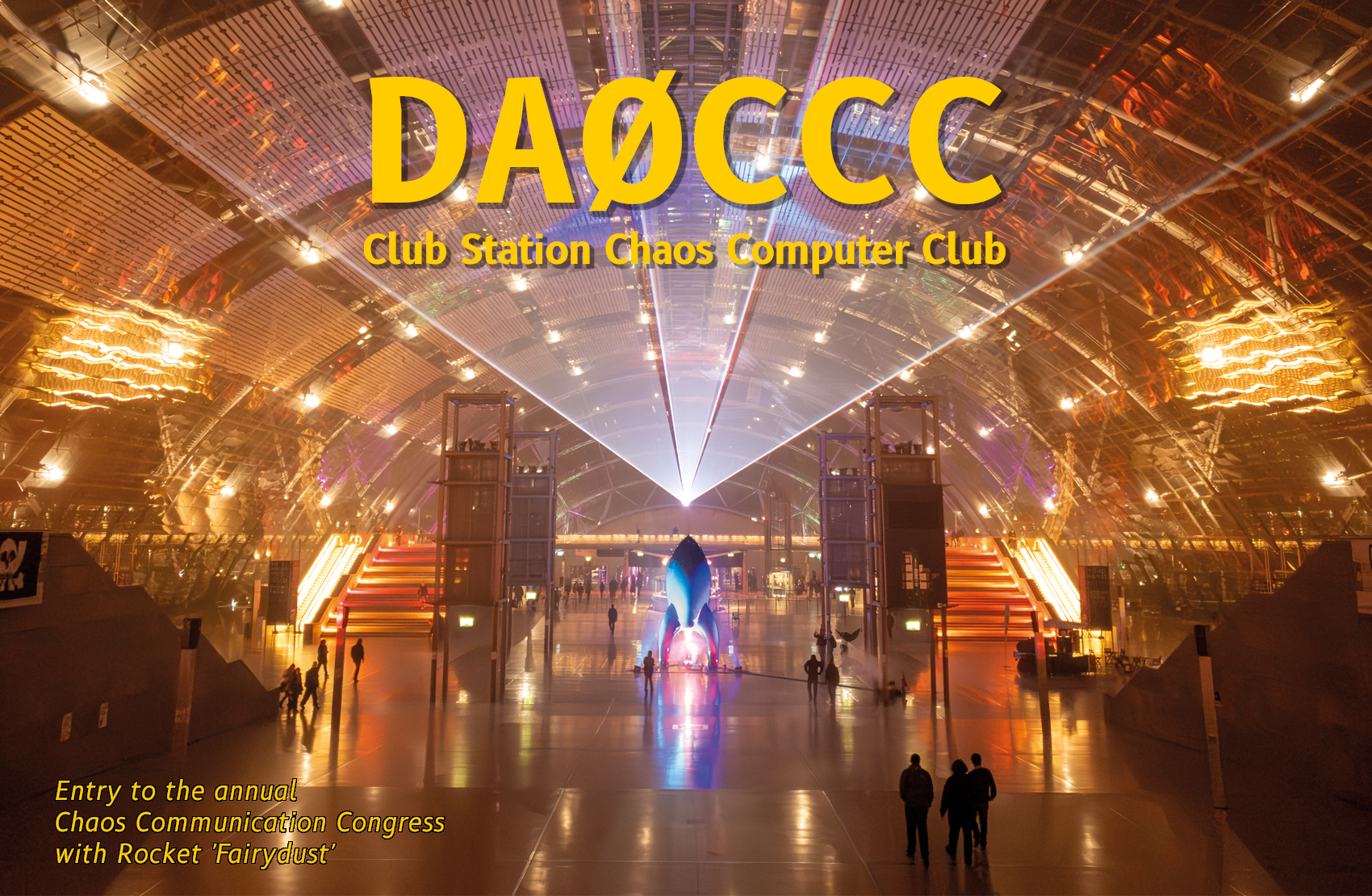 QSL-Karte von DA0CCC