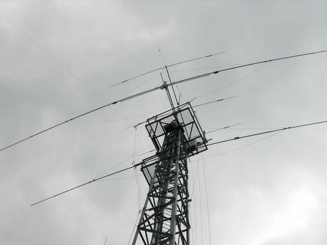 Ein Teil der Antennnenanlage
